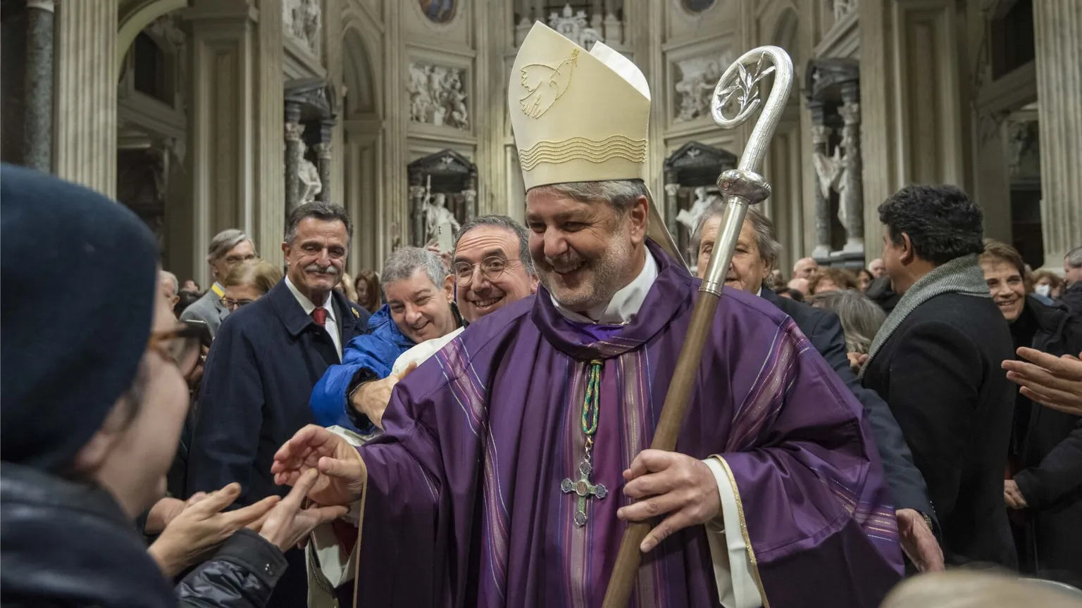 L'ordinazione episcopale di Giorgio Ferretti nel 2023 / SICILIANI