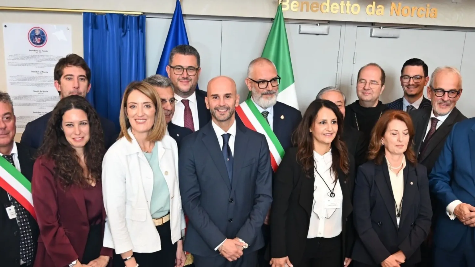 Una sala del Parlamento europeo a Strasburgo è stata intitolata a San Benedetto da Norcia
