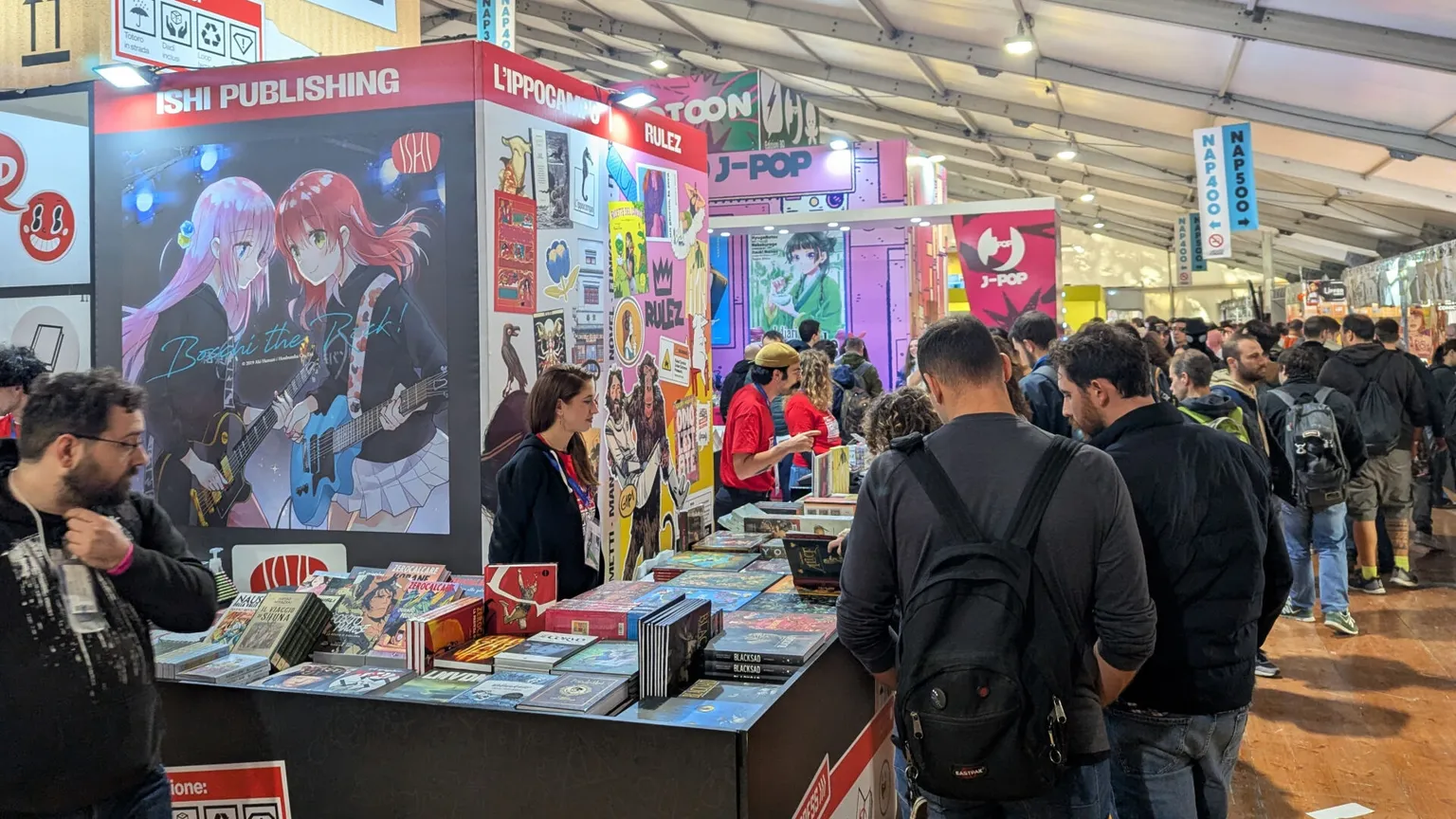Giovani al Lucca Comics