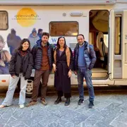 Un van carico di imprese sociali: negli Appennini l'incubatore è mobile