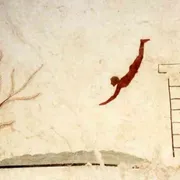Macché "sportivo": il Tuffatore di Paestum è nell'anima