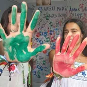 Street art alla Gmg, i giovani: vogliamo essere ambasciatori contro la tratta
