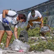Eliminare i rifiuti illegali, una giornata di impegno civile