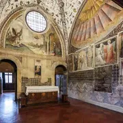 L’affresco di una tenda islamica scoperto in una chiesa medievale di Ferrara