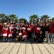 Un gruppo di famiglie numerose. Da ieri l’incontro nazionale a Riccione