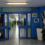 L’ingresso al Quarto Reparto del carcere di Bollate
