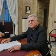 L'arcivescovo di Palermo Corrado Lorefice