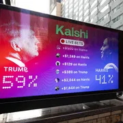 Kalshi è una piattaforma di mercato predittivo che accetta scommesse su un’ampia varietà di risultati di eventi futuri, dallo sport alle elezioni politiche / FOTOGRAMMA
