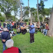 Un momento di vita comunitaria della parrocchia