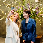 La presidente del Consiglio Giorgia Meloni e la premier giapponese Sanae Takaichi durante la visita di Meloni a Tokyo /ANSA