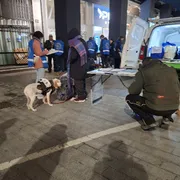 Un momento del censimento dei senzatetto a Milano
