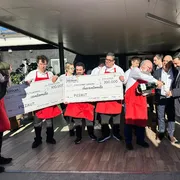 L'assegno (a sorpresa) per i ragazzi di PizzAut: 300mila dollari da Hilton