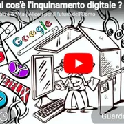 L'inquinamento digitale spiegato da un cartoon chiaro ed efficace