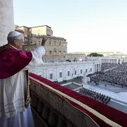 «Grazie papa Leone, mite e forte. Pace a te»