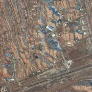 Un’immagine satellitare mostra i danni al complesso militare iraniano di Parchin dopo i raid israeliani e statunitensi