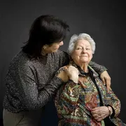 Roseline Hamel assieme a Nassera Kermiche / Bruno Lévy-XO