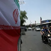 Una strada di Teheran