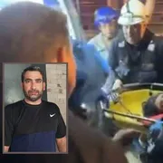 Il salvataggio di Laura Marquina. Nella foto piccola il cugino César Augusto