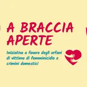 La grafica del bando "A braccia aperte"