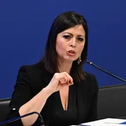 Nella foto Barbara Floridia, presidente (M5s) della Vigilanza sulla Rai