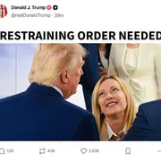 Il nuovo insensato attacco di Trump a Giorgia Meloni