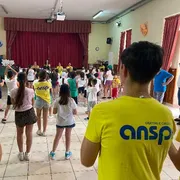 Le attività con i ragazzi durante il Grest dell’oratorio Anspi “Don Antonio Sapone” a San Clemente in provincia di Caserta