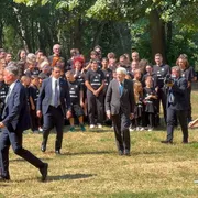 Mattarella a Seveso: «Intollerabile irresponsabilità dei vertici aziendali»