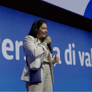 Alessandra Locatelli, ministra per le Disabilità, parla a ExpoAid 2026 a Rimini