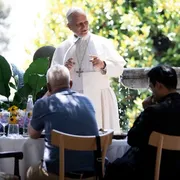 Leone XIV al pranzo con i poveri a Castel Gandolfo / SICILIANI