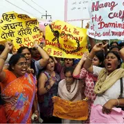 Una delle innumerevoli manifestazioni contro la violenza sulle donne in India degli ultimi anni