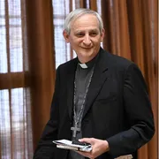 Il cardinale e presidente della Cei Matteo Zuppi / ANSA