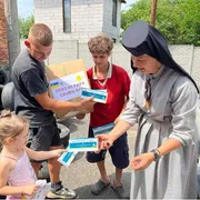 Gli aiuti del Papa nei villaggi dell'Ucraina devastati dagli attacchi russi