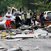 Il grave incidente stradale avvenuto lungo la superstrada Terni-Rieti in località Colli sul Velino, in territorio laziale al confine con l'Umbria