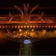 Uno dei momenti della cerimonia inaugurale dei Giochi del Mediterraneo a Taranto