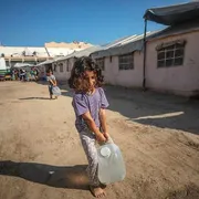 Una bimba a Gaza