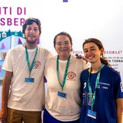 Fiorenzo Massaini con i suoi compagni d'avventura