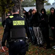Una retata della polizia a Berlino