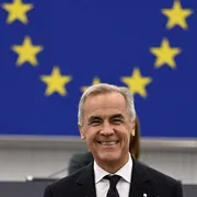 Il premier canadese Mark Carney al Parlamento Europeo