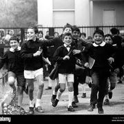 Un gruppo di scolari degli anni Settanta  / Universal Images Group North America LLC / Alamy Stock Photo