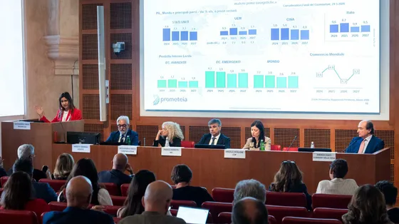 Un momento del convegno Accredia ospitato dall'Abi nelle Scuderie di Palazzo Altieri a Roma