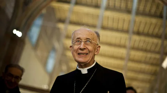 Camillo Ruini al Forum Cei sui 150 anni dell'Unità d'Italia, nel 2010