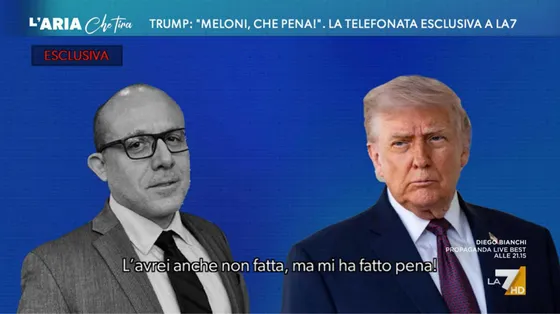 Trump torna a bullizzare Meloni: «Mi ha fatto pena». La premier: «Io e l'Italia non imploriamo mai»