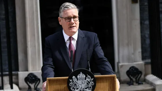 Il premier dimissionario Keir Starmer