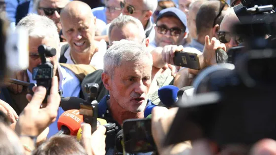 Gianni Alemanno è uscito dal carcere di Rebibbia