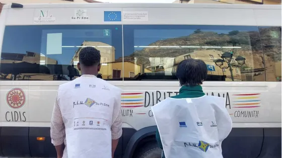 In Calabria sono due i pulmini anti-caporalato che trasportano i braccianti