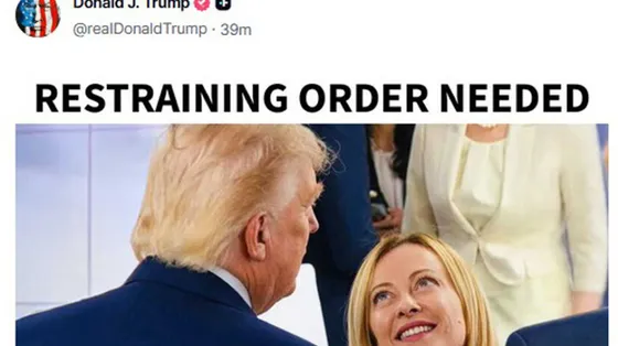 Il nuovo insensato attacco di Trump a Giorgia Meloni