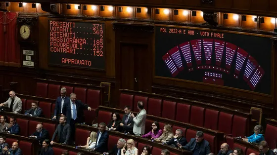 L'Aula della Camera ha approvato la riforma della nuova legge elettorale con 217 voti a favore, 152 contro e 2 astenuti / ANSA