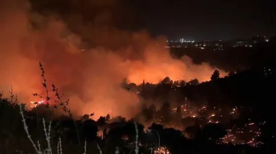 Fiamme e grandine, Italia alle prese con gli eventi estremi