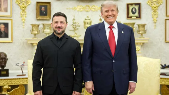 Volodymyr Zelensky e Donald Trump