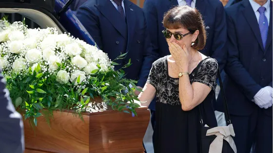 I funerali di Luigi Cavallari, marito della ministra Roccella